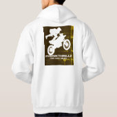 Camiseta, Salto Extremo en Motocross – PhonkThrill Hoodie (Achterkant)