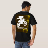 Camiseta, Salto Extremo en Motocross – PhonkThrill T-shirt (Achterkant volledig)