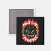 Camiseta Sólo Dios Perdona1 Magneet (Voorkant / Achterkant)
