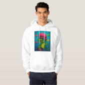Camiseta sudadera Cocodrilo Cósmico  Hoodie (Voorkant volledig)
