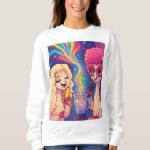 Camiseta sudadera Furuflada Edición Psicodélica  Trui (Voorkant)