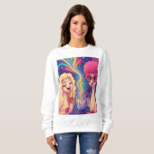 Camiseta sudadera Furuflada Edición Psicodélica  Trui (Voorkant volledig)