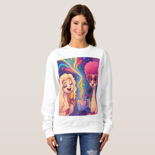 Camiseta sudadera Furuflada Edición Psicodélica  Trui (Voorkant volledig)