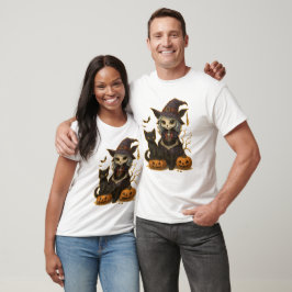 Camiseta (T-shirt) Bruxa dos Gatos T-shirt