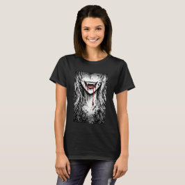 Camiseta (T-shirt) Feminina Sanguinolência T-shirt