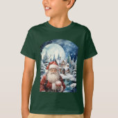 Camiseta (T-shirt) Infantil Noite do Papai Noel T-shirt (Voorkant)