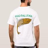 camiseta / t-shirt WTF MAGDALLENA (Achterkant)