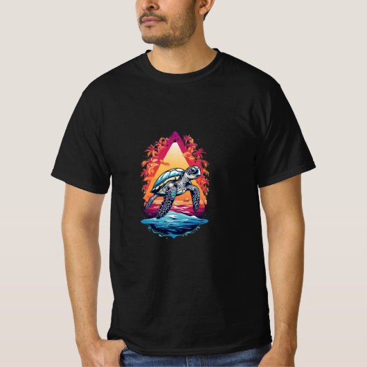 camiseta tartaruga marinha t-shirt (Voorkant)