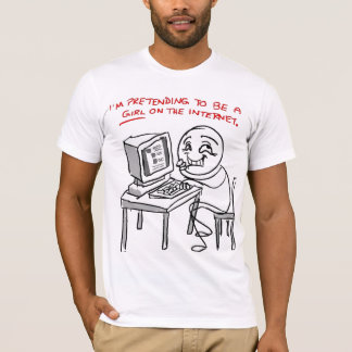Camiseta Trolling at The Internet T-shirt