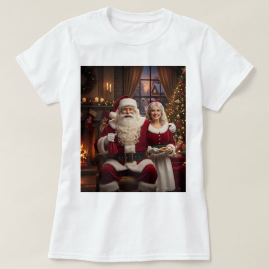 Camiseta Um Natal Feliz T-shirt (Design voorkant)