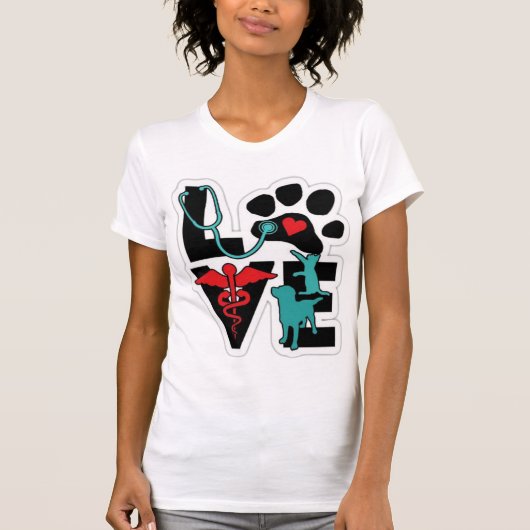 CAMISETA UNISEX VETERINARIO T-SHIRT (Voorkant)