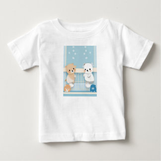 Camiseta Ursinhos Para Bebês