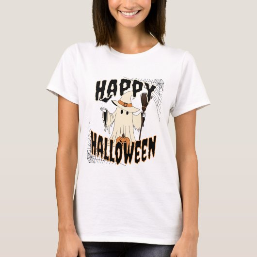 Camiseta Vintage de Halloween T-shirt (Voorkant)