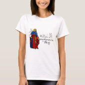 Camiseta Virgen de la Paz – Venezuela ve T-shirt (Voorkant)