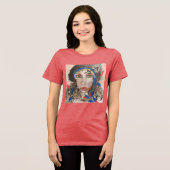 Camiseta Zodíaco Sagitário (desenho autoral) Tri-Blend Shirt (Voorkant volledig)