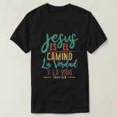 Camisetas Cristianas en espanol Con Frases Biblia T-shirt (Design voorkant)