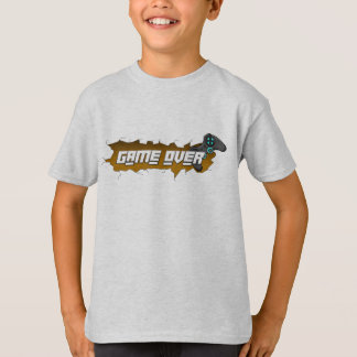 Camisetas de Video Juegos para niños - Game Over T-shirt