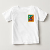 Camisetas para bebês (Voorkant)