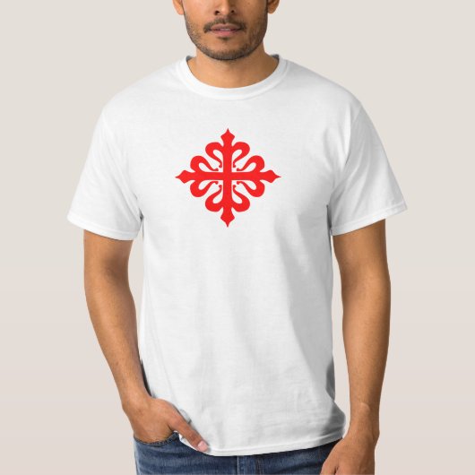 Camisia Crucis de Calatrava T-shirt (Voorkant)