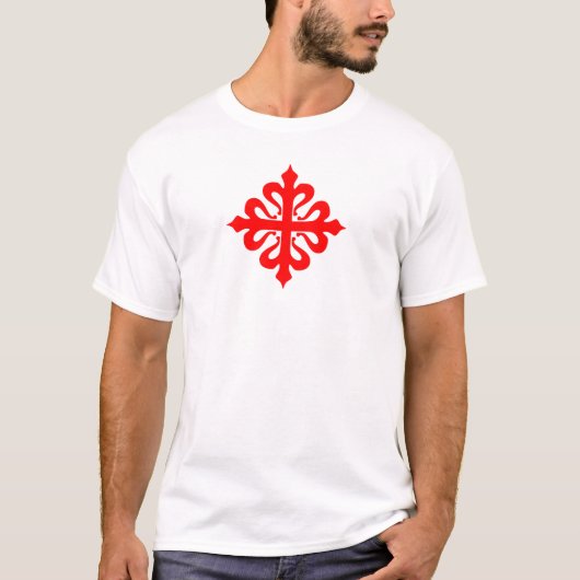 Camisia Crucis de Calatrava T-shirt (Voorkant)