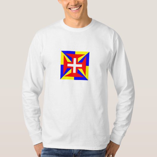 Camisia Longa Alba de Suprema Militia Christi T-shirt (Voorkant)