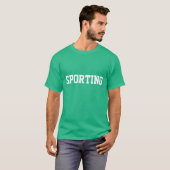 "Camisola Sporting Com Nome" T-shirt (Voorkant volledig)