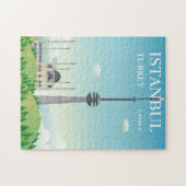 Camlica Tower | Istanbul, Turkije Legpuzzel (Horizontaal)