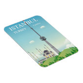 Camlica Tower | Istanbul, Turkije Magneet (Rechterzijde)