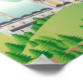 Camlica Tower | Istanbul, Turkije Poster (Hoek)