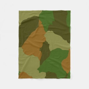 Cammo, camoflauge, jagersodee, leger, fleece deken