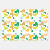 Cammo Designer Wrapping Paper Set van 3 vellen. (Voorkant)