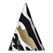 Cammo Party Pet Feesthoedjes (Rechts)