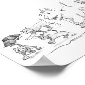 Cammy en de Kittens Poster (Hoek)