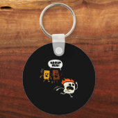 Camng Group Hug Smores Funny Marshmallow Men Women Sleutelhanger (Voorkant)