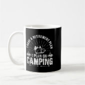 Camng Retirement Gift Funny Quote Outdoor Retired Koffiemok (Links)