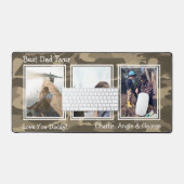 Camo 3 foto beste papa ooit bureau mat (Keyboard & Muis)