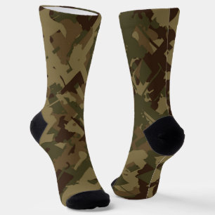 camo abstract sokken