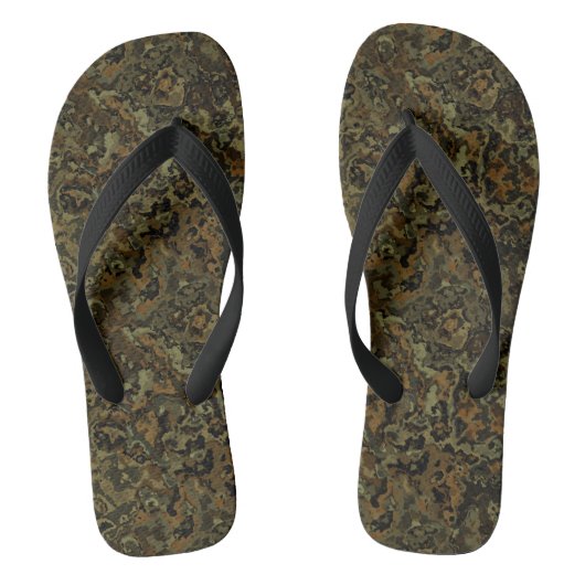 Camo Abstract Teenslippers (Voetbed)