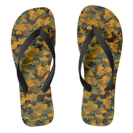 Camo Abstract Teenslippers (Voetbed)