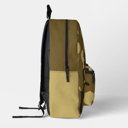 Camo Abstracte Print Cut Naaizak Bedrukte Rugzak (Links)