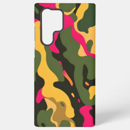 Camo Abstracte telefoonhoes Samsung Galaxy Hoesje