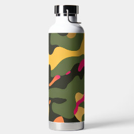 Camo Abstracte waterfles