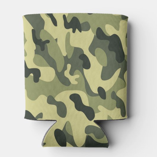 Camo Add Jouw naam Blikjeskoeler (Achterkant)