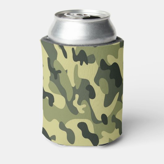 Camo Add Jouw naam Blikjeskoeler (Blikje Achterkant)