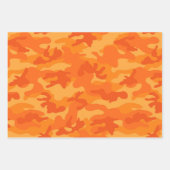 Camo Adventure Roze Geel Blauw Sinaasappel Fun Inpakpapier Vel (Voorkant 3)