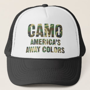 Camo America's Away Colors Trucker Hat Pet