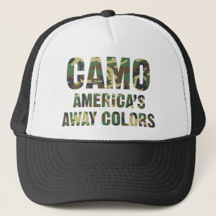 Camo America's Away Colors Trucker Hat Trucker Pet