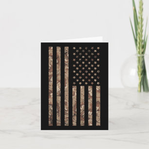 Camo Amerikaanse Vlag Militaire 4 juli Amerikaanse Kaart