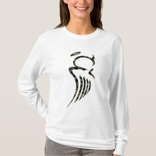 Camo Angel Hoodie, dames T-shirt
