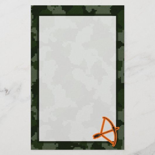 Camo Archery Briefpapier (Voorkant)